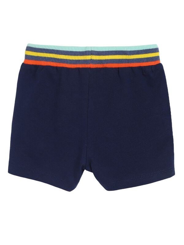 Boys Medium Blue Short Knitted Trouser image number 1